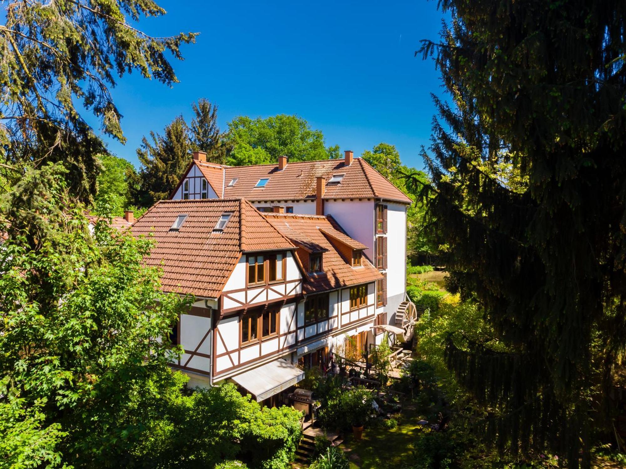 Einliegerwohnung In Einer Muehle Vor Den Toren Frankfurts, Ideal Fuer Messegaeste Oder Stop Over Dreieich Exterior photo